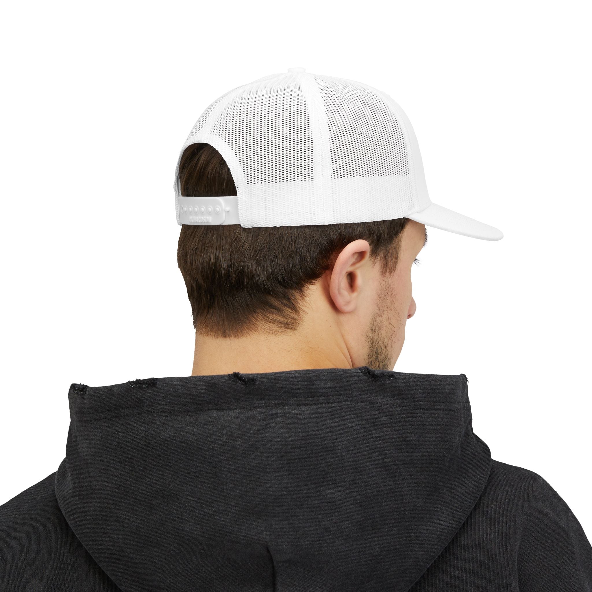 Broke Cheer Dad Snapback Trucker Cap —  Dad Hat for Cheer Parents